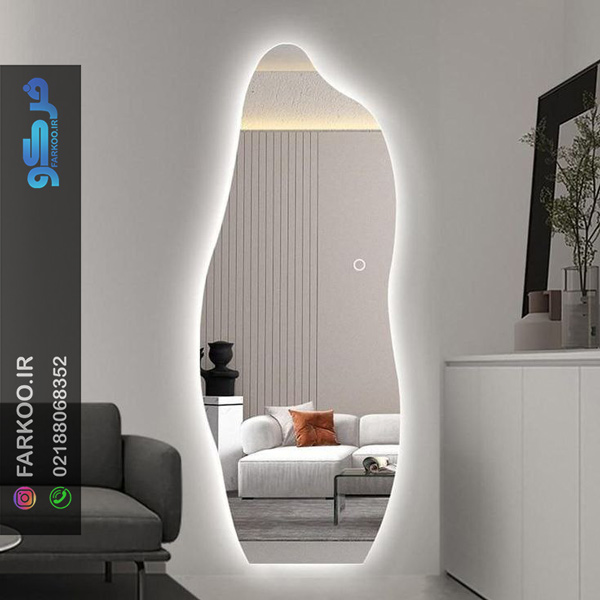 آینه میکاپ بدون قاب