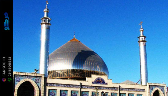 گنبد شیشه‌ای مسجد