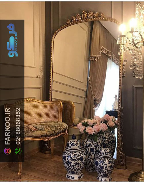 سفارش آینه قدی قاب دار