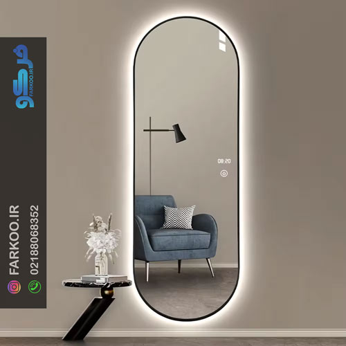 خرید آینه قدی فلزی