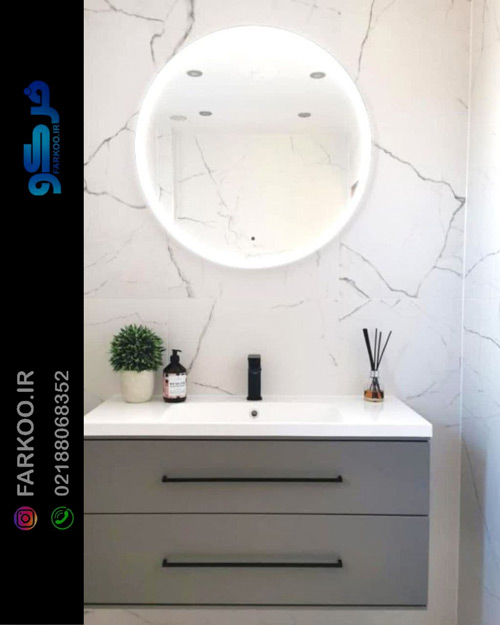 ست آینه و باکس سرویس بهداشتی