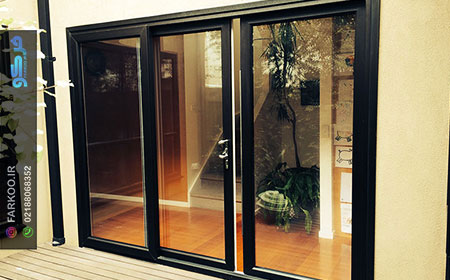 درب upvc کشویی