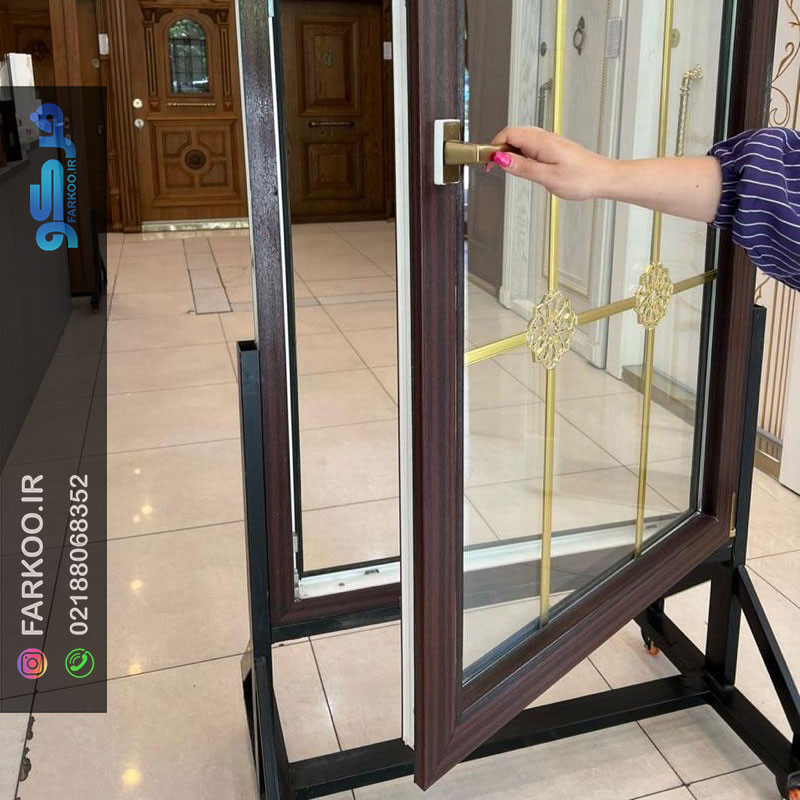 درب upvc بالکن