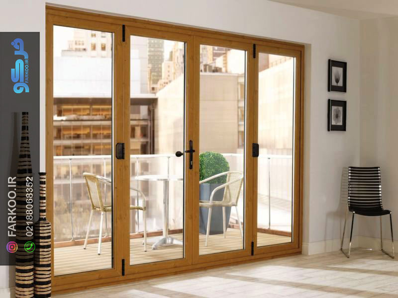 درب upvc بالکن