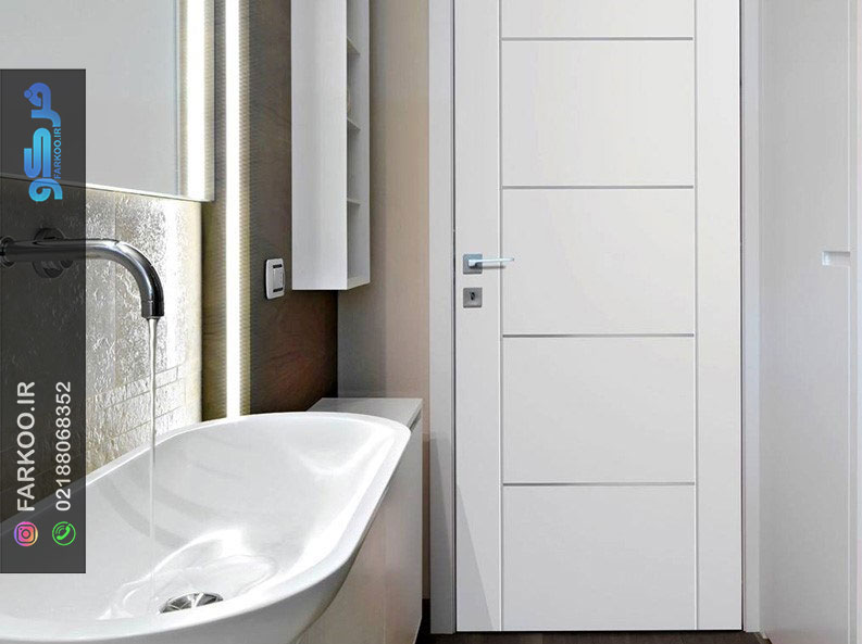 درب upvc حمام