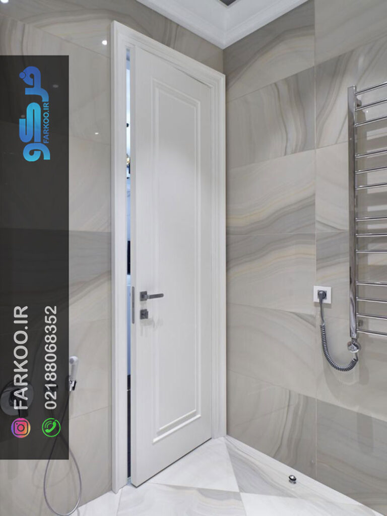 درب upvc حمام