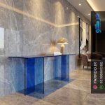 میز شیشه ای مدل TL38