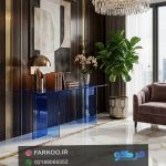 میز شیشه ای مدل TL38