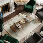 میز شیشه ای مدل TL44
