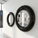 ست آینه گرد دوقلو قاب مشکی مدل MR04 - Image 5