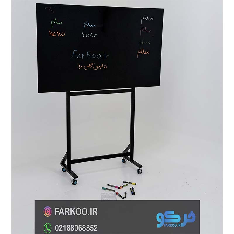 گلس برد پایه دار
