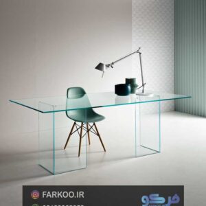 میز تحریر شیشه ای tl13