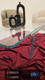 میز جلومبلی شیشه ای خم مدل tl53 - Image 5